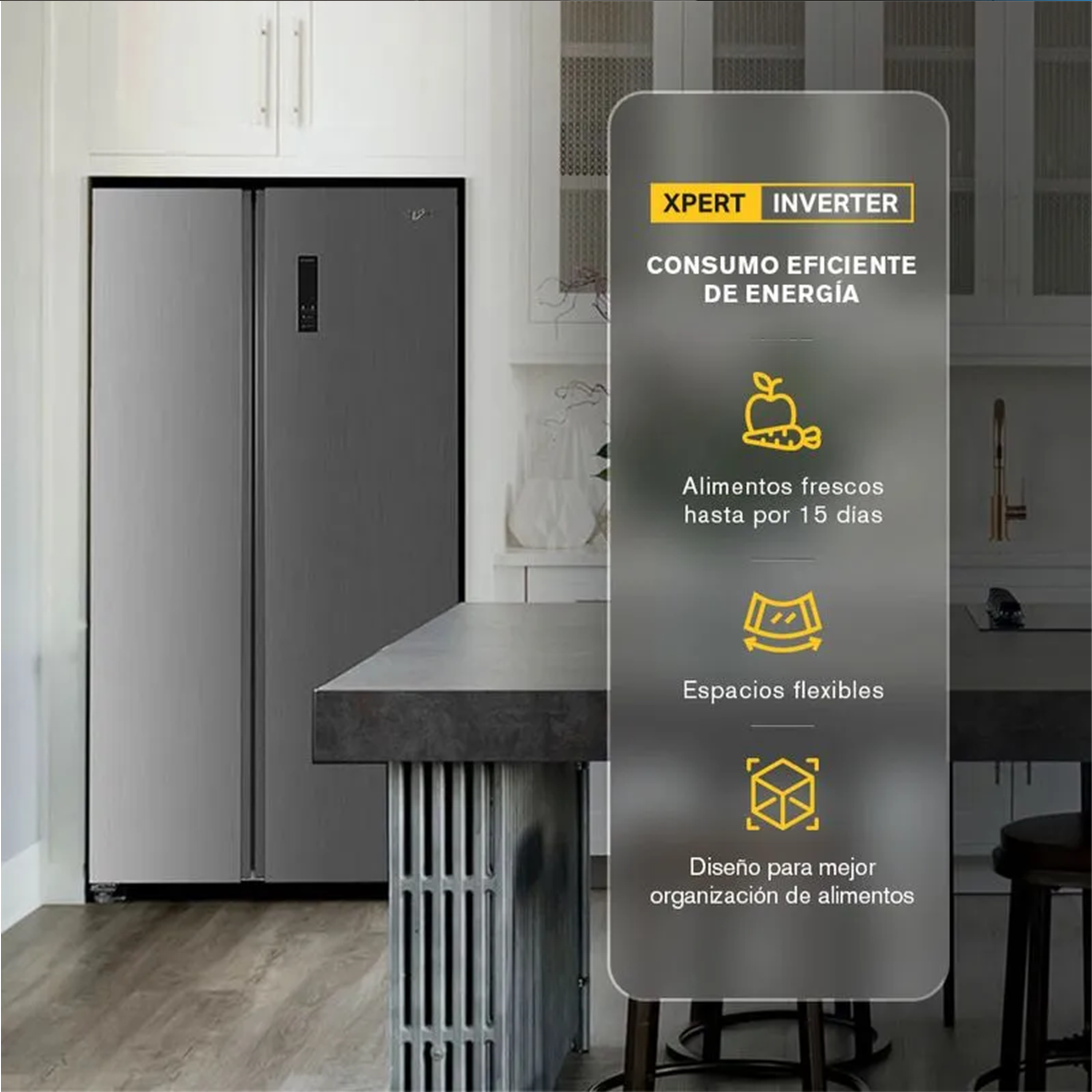 Refrigerador Whirlpool 18 pies - imagen 3